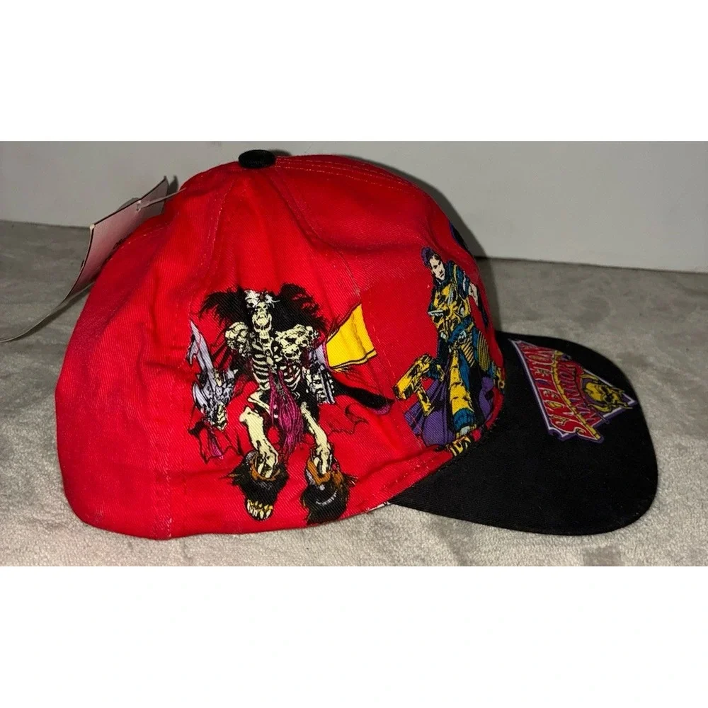 1994 Skeleton Warriors AOP Hat Logo 7 Kids Snapback Prince Lightstar NEW *flaw